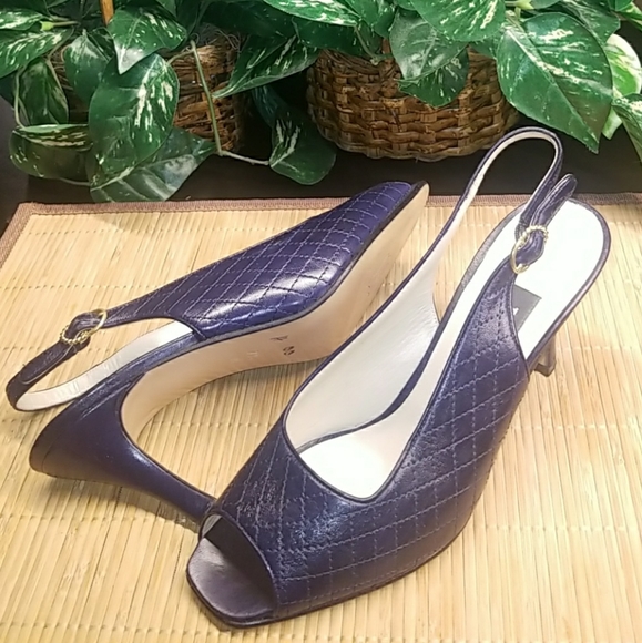 Bally Peep toe Kitten Heel Shoes - Picture 7 of 7